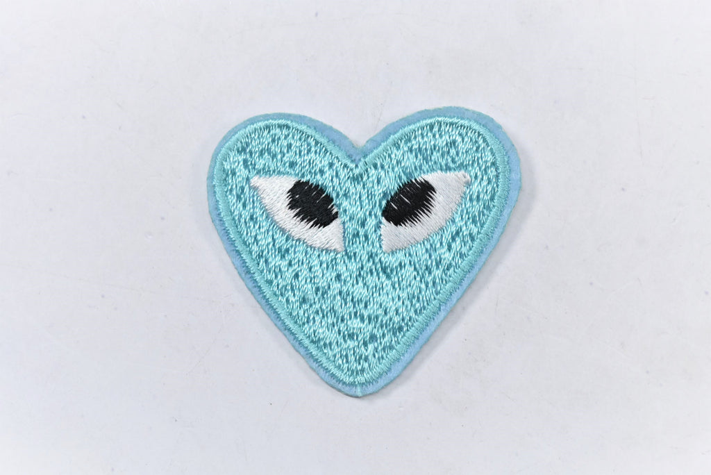 Love Heart Embroidery Rhinestone Beaded Patch for Clothes Shoes