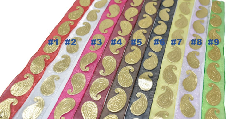 Multi-Color Rhinestone Trim with Gold Cupping 1.50 - 1 Yard – Target Trim