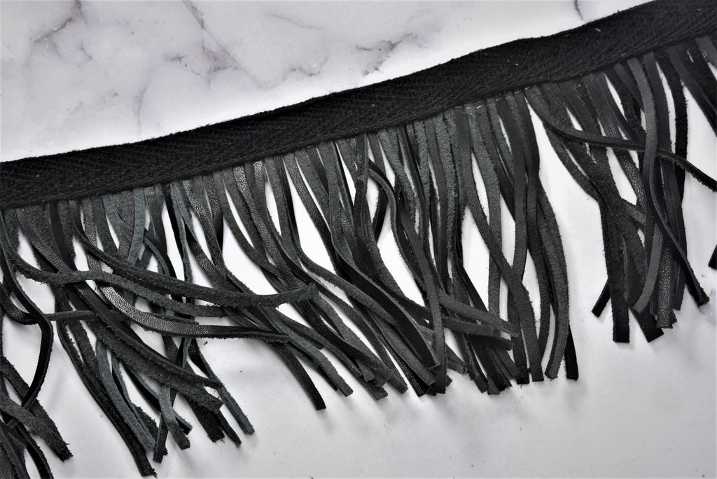 Faux Leather Trims and Fringes